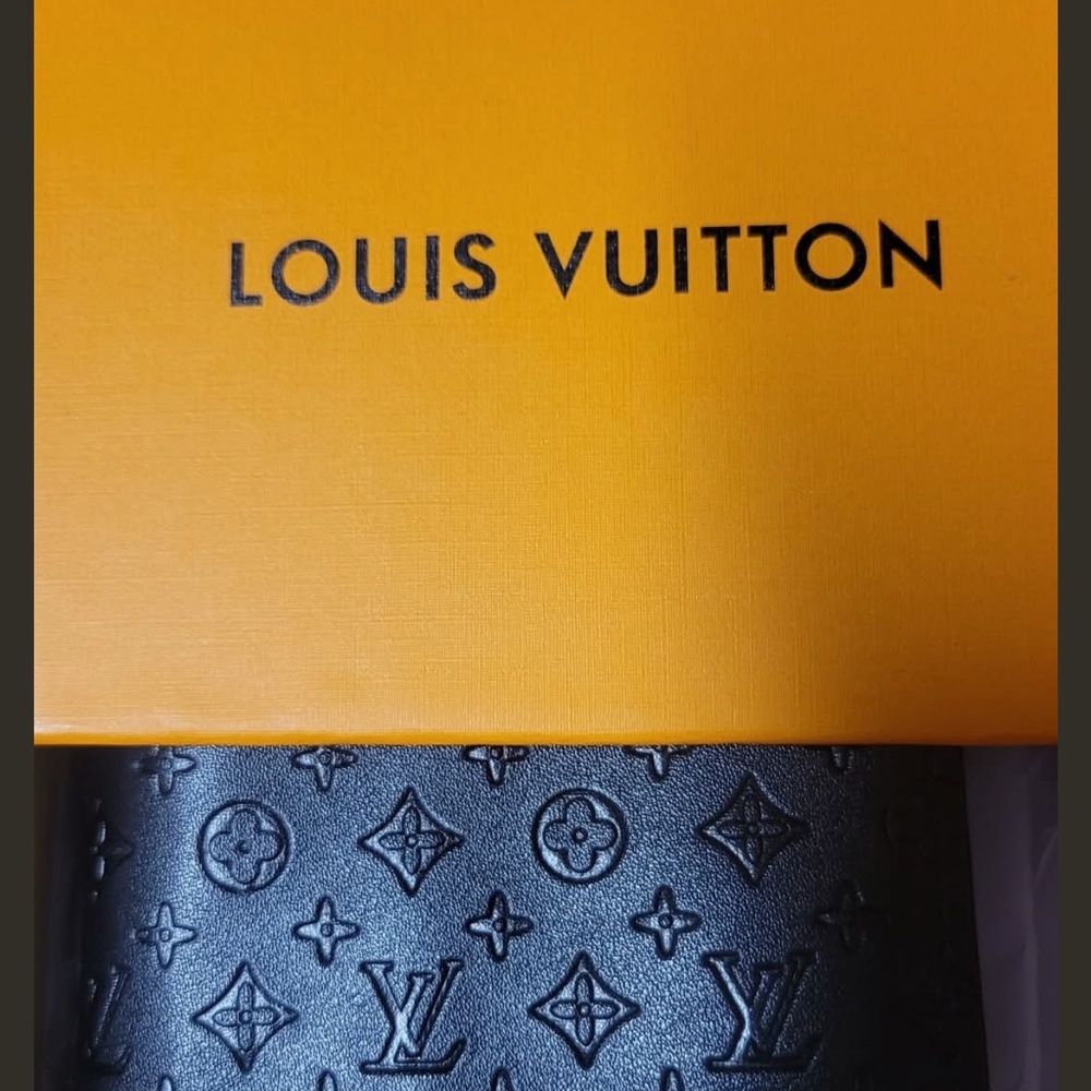 Louis Vuitton Black Monogram Leather Accessory